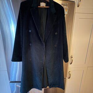 Stunning Aritzia Babaton Corduroy Trench Coat - Large